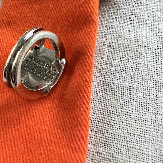 Hermes - エルメス セリエ コロゾ シェル シルバー リング 指輪 HERMES