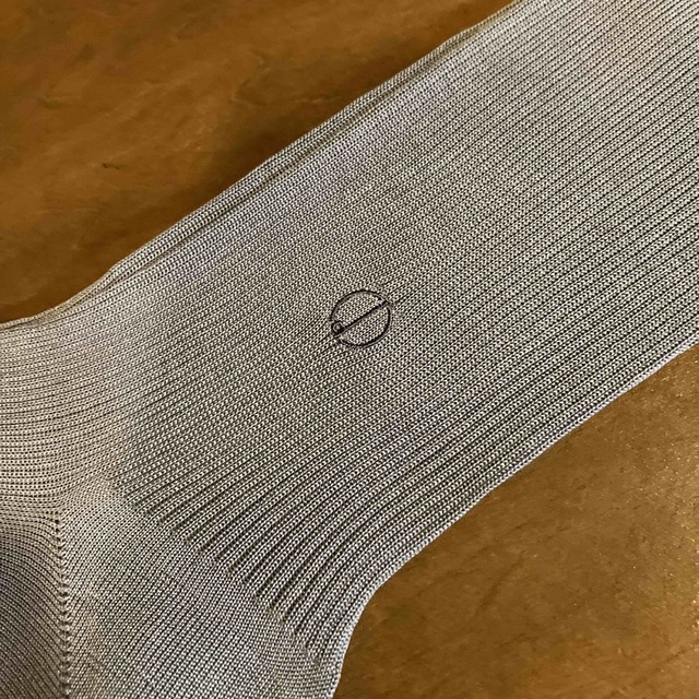 Dunhill(ダンヒル)の紳士靴下25cm(グレー) メンズのレッグウェア(ソックス)の商品写真