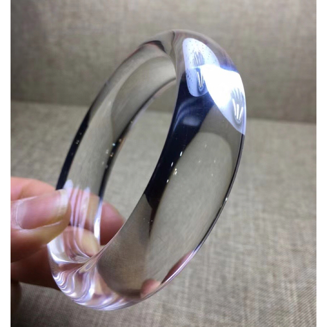 高級】白水晶 バングル 57.5mm-www.solomonmusyimi.com