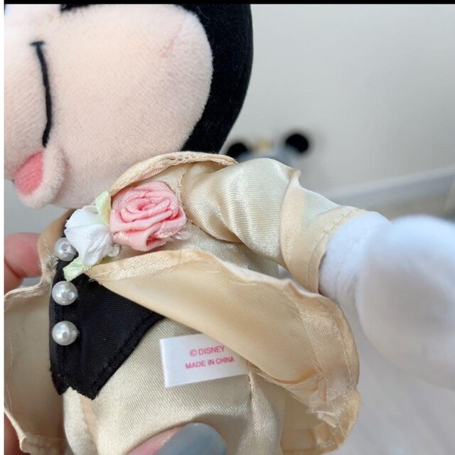 前撮り⭐ディズニー⭐ぬいぐるみ⭐ミッキー⭐結婚式 エンタメ/ホビーのおもちゃ/ぬいぐるみ(ぬいぐるみ)の商品写真