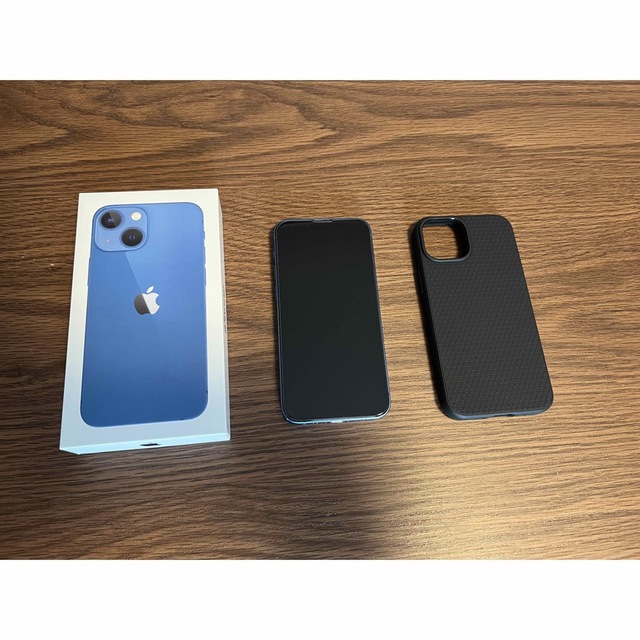 スマートフォン本体iPhone 13 mini Blue 256GB AppleCare＋