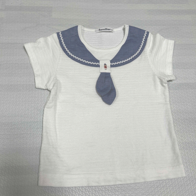 familiar(ファミリア)の【100cm】ファミリア familiar Tシャツ セーラー  キッズ/ベビー/マタニティのキッズ服女の子用(90cm~)(Tシャツ/カットソー)の商品写真