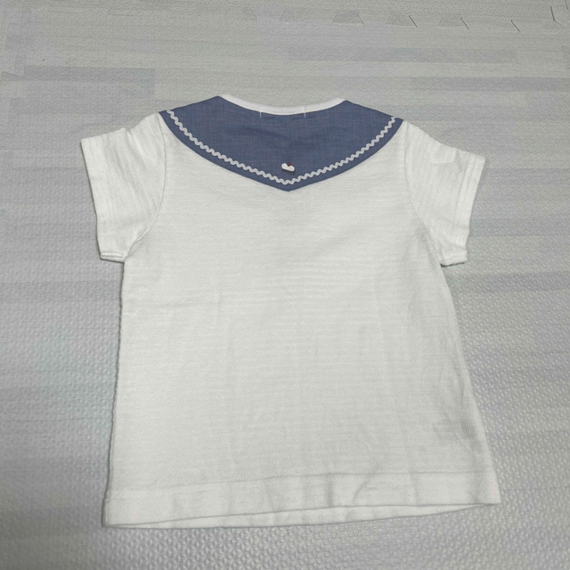 familiar(ファミリア)の【100cm】ファミリア familiar Tシャツ セーラー  キッズ/ベビー/マタニティのキッズ服女の子用(90cm~)(Tシャツ/カットソー)の商品写真