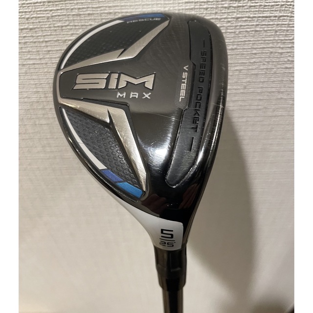 TaylorMade(テーラーメイド)のTaylorMadeテーラメードSiMMAX中古ユーティリティ#5 スポーツ/アウトドアのゴルフ(クラブ)の商品写真