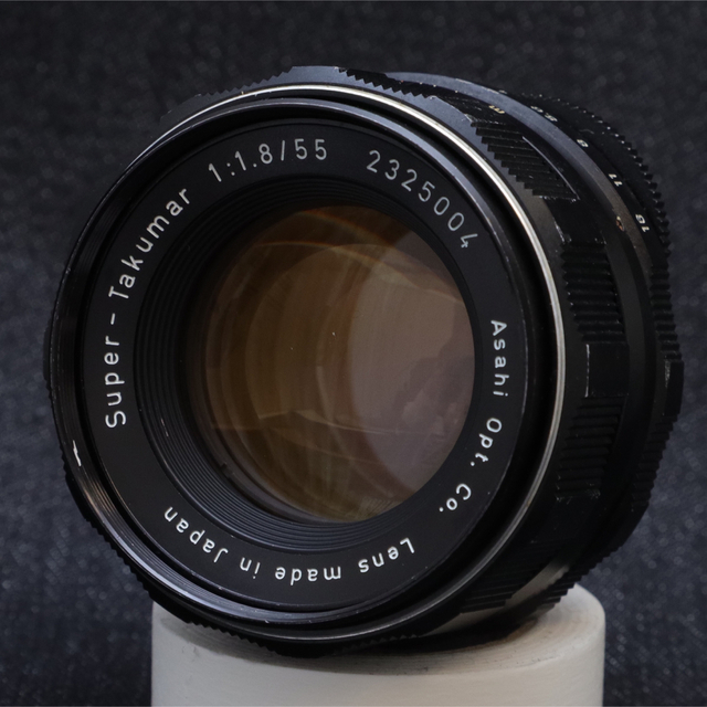 【整備済】PENTAX super  takumar 55mm f1.8 後期型