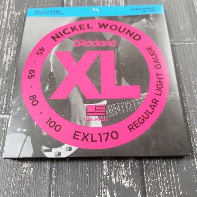 新品　D'Addario ダダリオ ベース弦 ニッケル EXL170 楽器のベース(弦)の商品写真