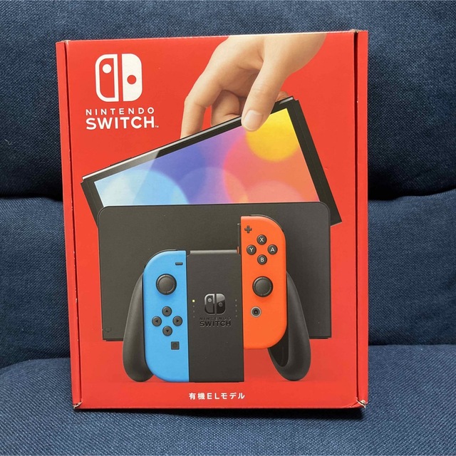 納得できる割引 Nintendo Switch 有機ELモデル ネオンブルー ネオン