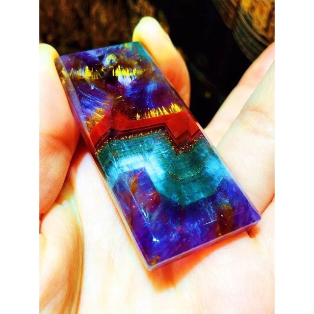 高級】オーラライト23 ルース 52.7*23*6.8mm 世界の vivacf.net
