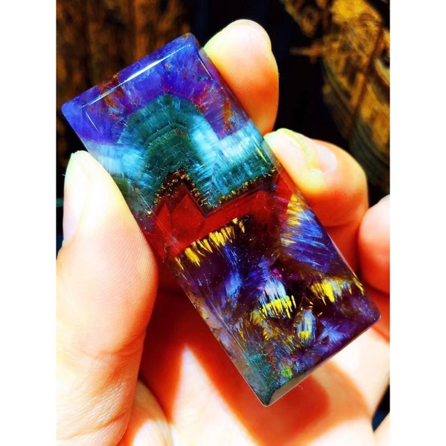 高級】オーラライト23 ルース 52.7*23*6.8mm 世界の vivacf.net