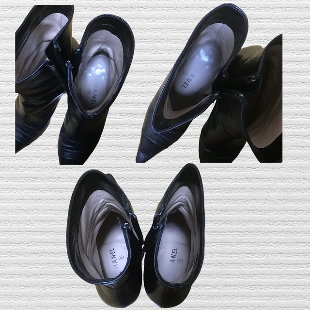 CHANEL(シャネル)の【最高級ブランド.匿翌送】CHANEL ショートブーツ　size36　約22.5 レディースの靴/シューズ(ブーツ)の商品写真