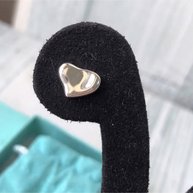 美品 Tiffanyティファニーフルハートピアス エルサペレッティ SV925