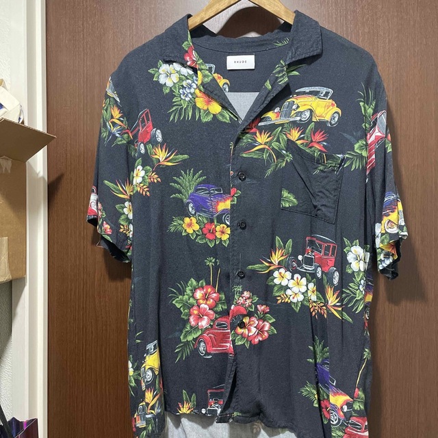 RHUDE shirt sizeＬシャツ