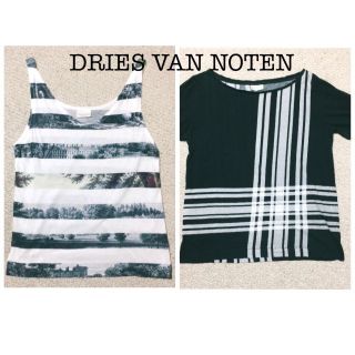 ドリスヴァンノッテン(DRIES VAN NOTEN)のドリスヴァンノッテン カットソー 2点/Dries Van Noten XS＆S(Tシャツ(半袖/袖なし))