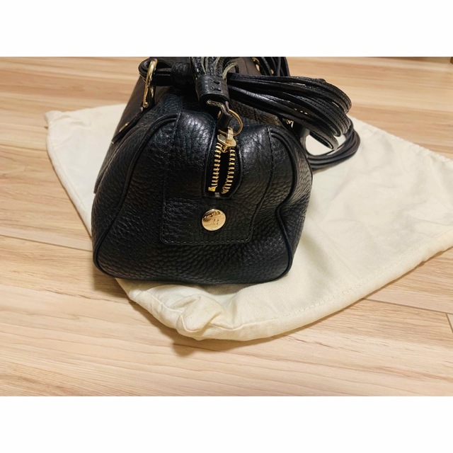 kate spade new york(ケイトスペードニューヨーク)のKate Spadeショルダーバッグ【黒色 革製】 レディースのバッグ(ショルダーバッグ)の商品写真