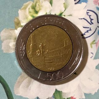 イタリア コイン   ( 500リラ )  1982年発行(貨幣)