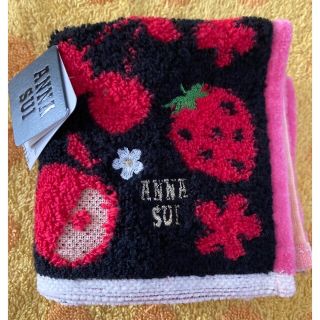 アナスイ(ANNA SUI)のアナスイ　タオルハンカチ　フルーツお花r(ハンカチ)