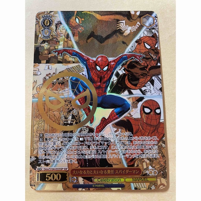 ビタミンカラーのハーモニー 【Disney 100】大いなる力と大いなる責任 スパイダーマン【SSP】