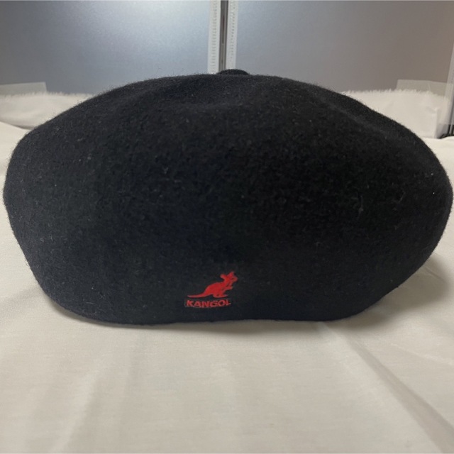 KANGOL(カンゴール)のカンゴール　ベレー帽　ブラック　正規品 レディースの帽子(ハンチング/ベレー帽)の商品写真