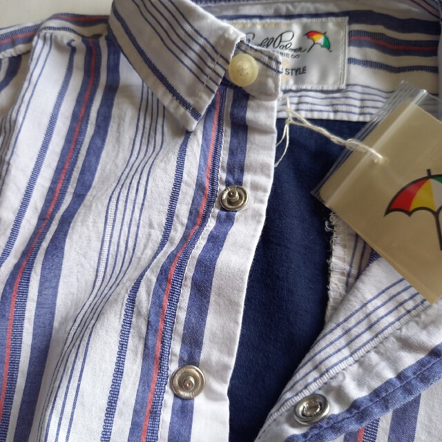 Arnold Palmer(アーノルドパーマー)の新品/おまけ付き【アーノルドパーマー】子供服／春～夏向け／半袖シャツ（115㎝） キッズ/ベビー/マタニティのキッズ服男の子用(90cm~)(Tシャツ/カットソー)の商品写真