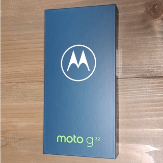 モトローラ(Motorola)の新品未開封　moto g32 ミネラルグレイ(スマートフォン本体)