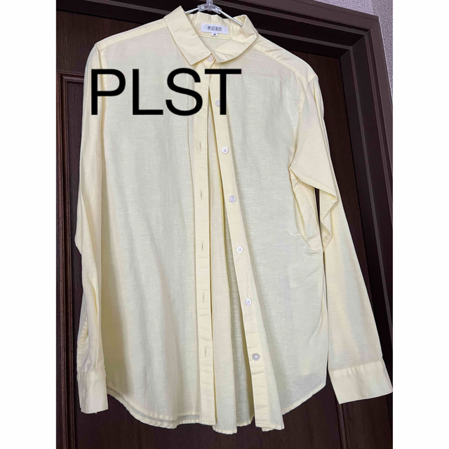 PLST(プラステ)のPLST プラステ　リネン混　長袖ブラウス レディースのトップス(シャツ/ブラウス(長袖/七分))の商品写真