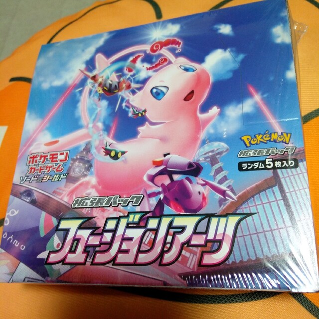 ポケモンカード フュージョンアーツ 未開封 BOX シュリンク付き