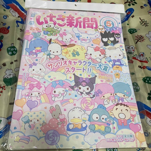 いちご新聞5月号2冊セット エンタメ/ホビーのおもちゃ/ぬいぐるみ(キャラクターグッズ)の商品写真