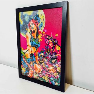 【額付きポスター】JOJO ジョジョの奇妙な冒険 第6部 徐倫⑨(新品)(ポスター)