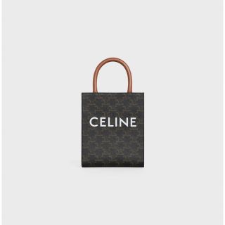 セリーヌ(celine)の新品 CELINE セリーヌ トリオンフ カバ ミニ ショルダーバッグ タン(ショルダーバッグ)