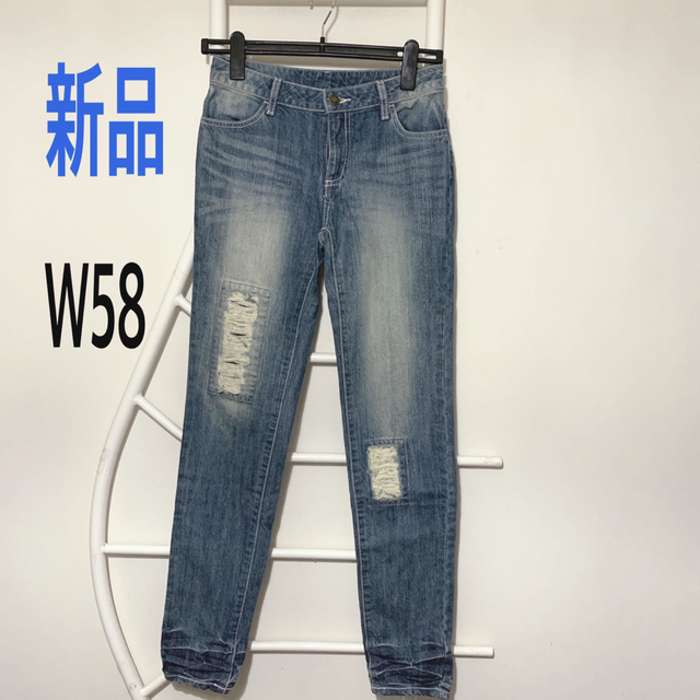 新品・未使用◆W58◇デニムパンツ メンズのパンツ(デニム/ジーンズ)の商品写真