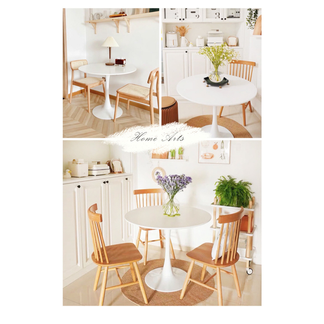 【早い者勝ち！】Cafe Table カフェテーブル（White） インテリア/住まい/日用品の机/テーブル(その他)の商品写真