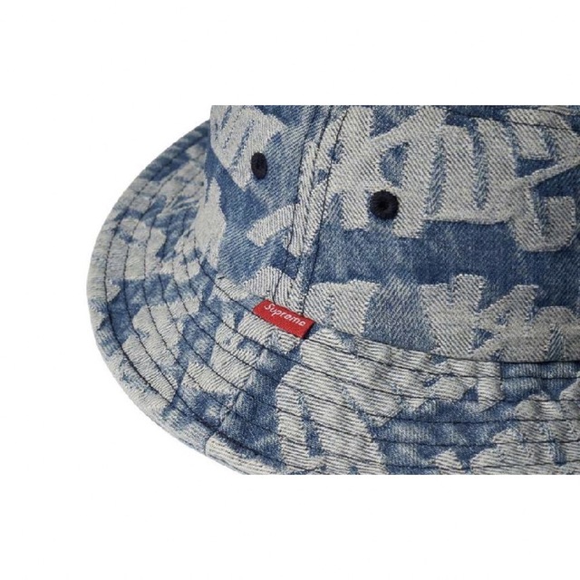 Supreme(シュプリーム)のSupreme Fat Tip Jacquard Denim Crusher  メンズの帽子(ハット)の商品写真