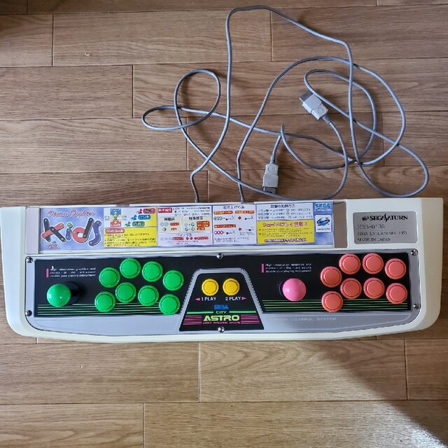 SEGA(セガ)のSEGA セガサターン用 HSS-0130 バーチャスティック プロ　中古品 エンタメ/ホビーのゲームソフト/ゲーム機本体(その他)の商品写真