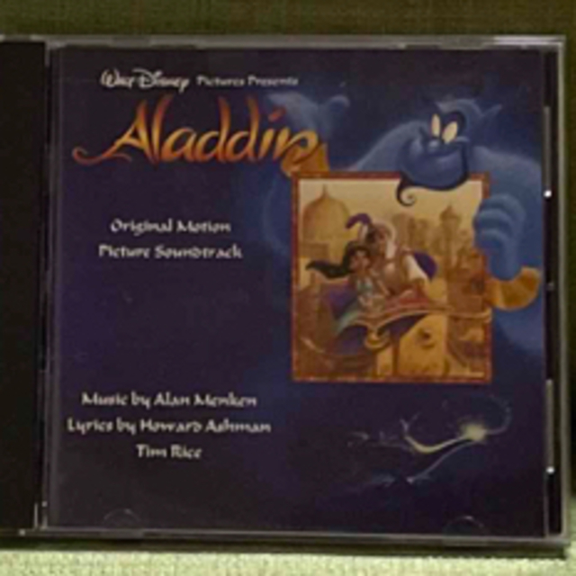 Disney(ディズニー)のAladdinoriginal motion picturesoundtrack エンタメ/ホビーのCD(映画音楽)の商品写真