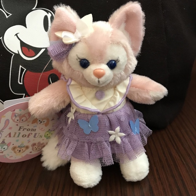 Disney(ディズニー)のダッフィー&フレンズ　リーナベル　ぬいぐるみバッジ エンタメ/ホビーのおもちゃ/ぬいぐるみ(キャラクターグッズ)の商品写真