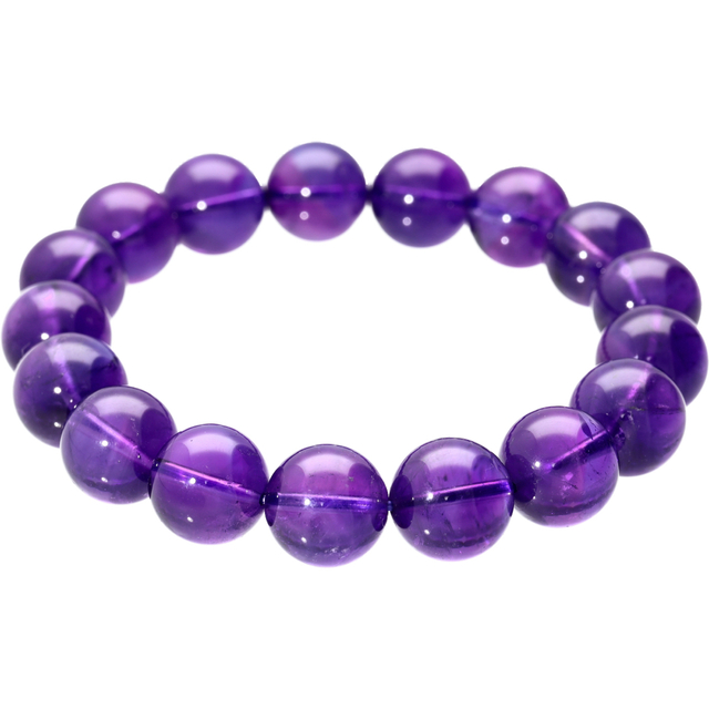 天然石ブレスレット アメジスト Amethyst /ラウンド/約12mm 2