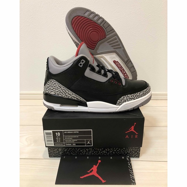 Jordan 3 Black Cement