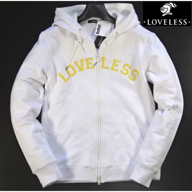 定価19800円　LOVELESS  新品　白パーカー