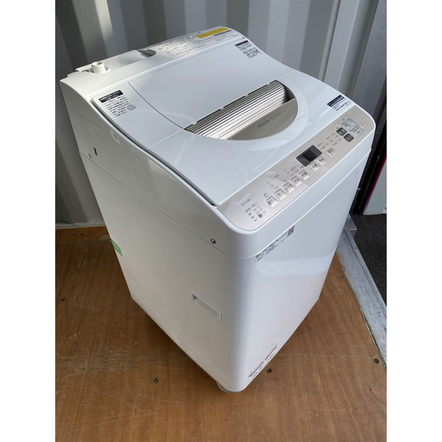 エッセンシャルコンフォート C5423☆2020年製美品☆シャープ洗濯機熱