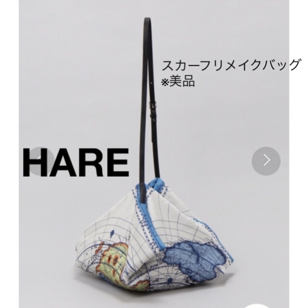 HARE(ハレ)の【HARE】スカーフリメイクバッグ レディースのバッグ(トートバッグ)の商品写真