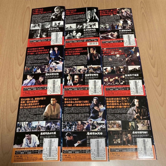座頭市シリーズ DVD 19本 日本映画 座頭市シリーズ DVD 19本 日本映画