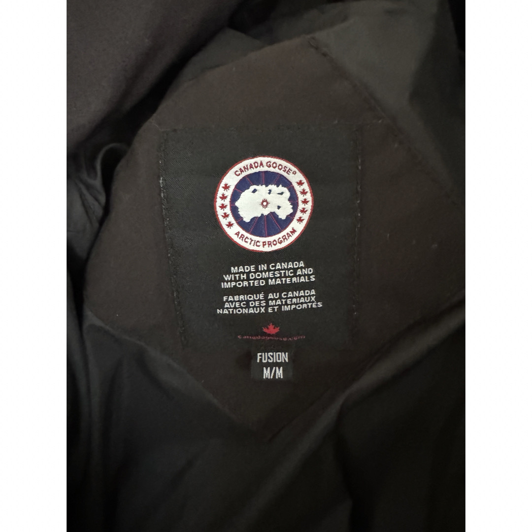 CANADA GOOSE(カナダグース)の【最高級】CANADAGOOSE ウィンダムFUSION FIT　黒 メンズのジャケット/アウター(ダウンジャケット)の商品写真
