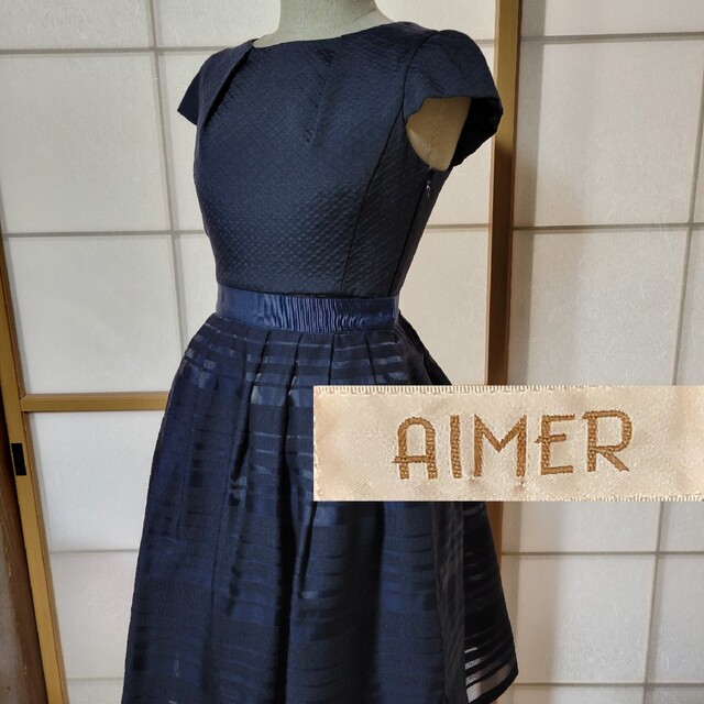 AIMER(エメ)のAimer　ワンピース　2way レディースのフォーマル/ドレス(その他ドレス)の商品写真