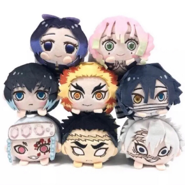 ポリエステ 新品☆鬼滅の刃【宇髄天元】もちころりん☆ぬいぐるみ