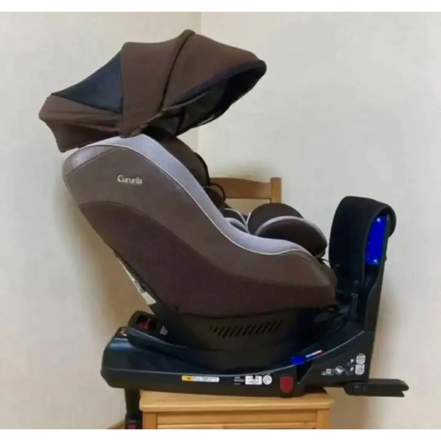 【☆美品☆】アップリカ☆チャイルドシート☆クルリラ☆ISOFIX☆360°回転☆ 3