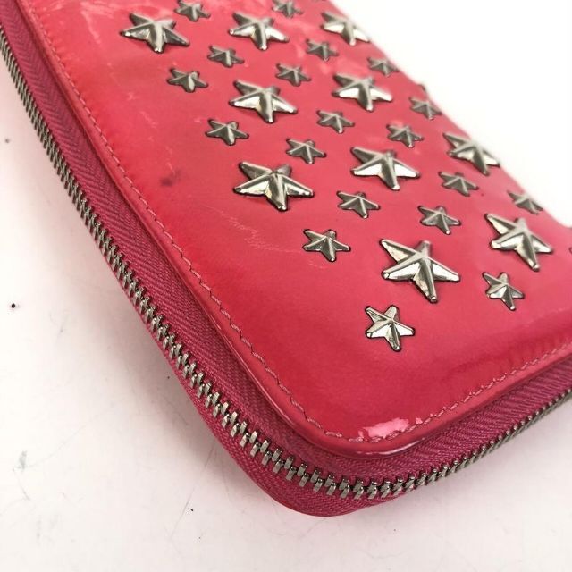 JIMMY CHOO - JIMMY CHOO ジミーチュウ ラウンドファスナー スタッズ