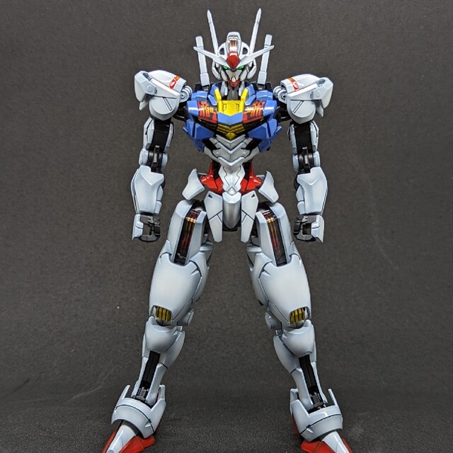 HG ガンダムエアリアル 塗装済み完成品 エンタメ/ホビーのおもちゃ/ぬいぐるみ(模型/プラモデル)の商品写真