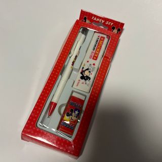 新品　ミッキーマウス　シャーペン　消しゴム　シャーペン芯　ミッキー　MICKEY(キャラクターグッズ)