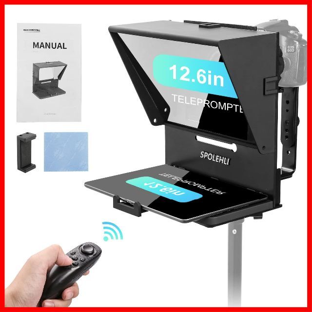 新着商品】Spolehli プロンプター テレプロンプター TMP 調節可能 超美
