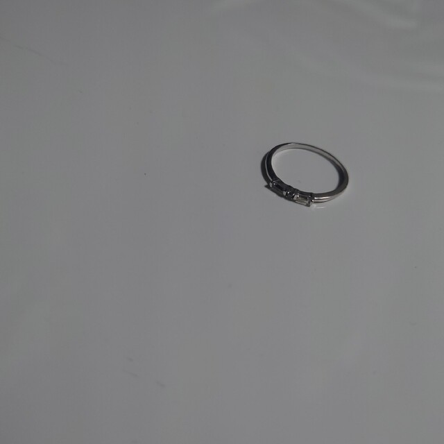 Cream dot(クリームドット)のCREAM DOT リボンモチーフ　リング　シルバー　11号　ビジュー レディースのアクセサリー(リング(指輪))の商品写真